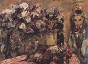 Lovis Corinth Wilhelmine with Flowers (nn02) china oil painting artist
